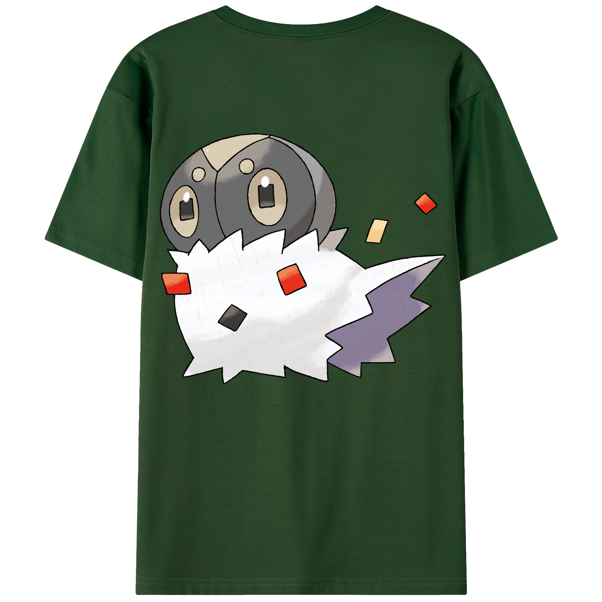 （画像用） ポケットモンスター Pokémon 綿100％半袖Tシャツ（背面プリント）